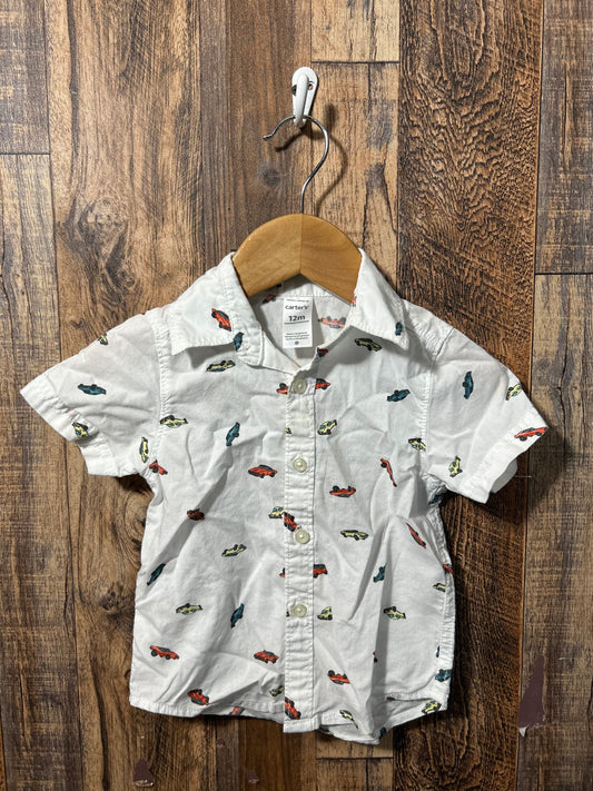 Button up shirt, size 12m