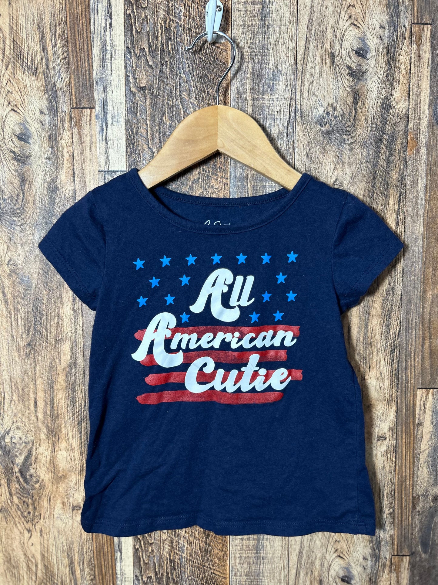 Patriotic shirt, size 4t