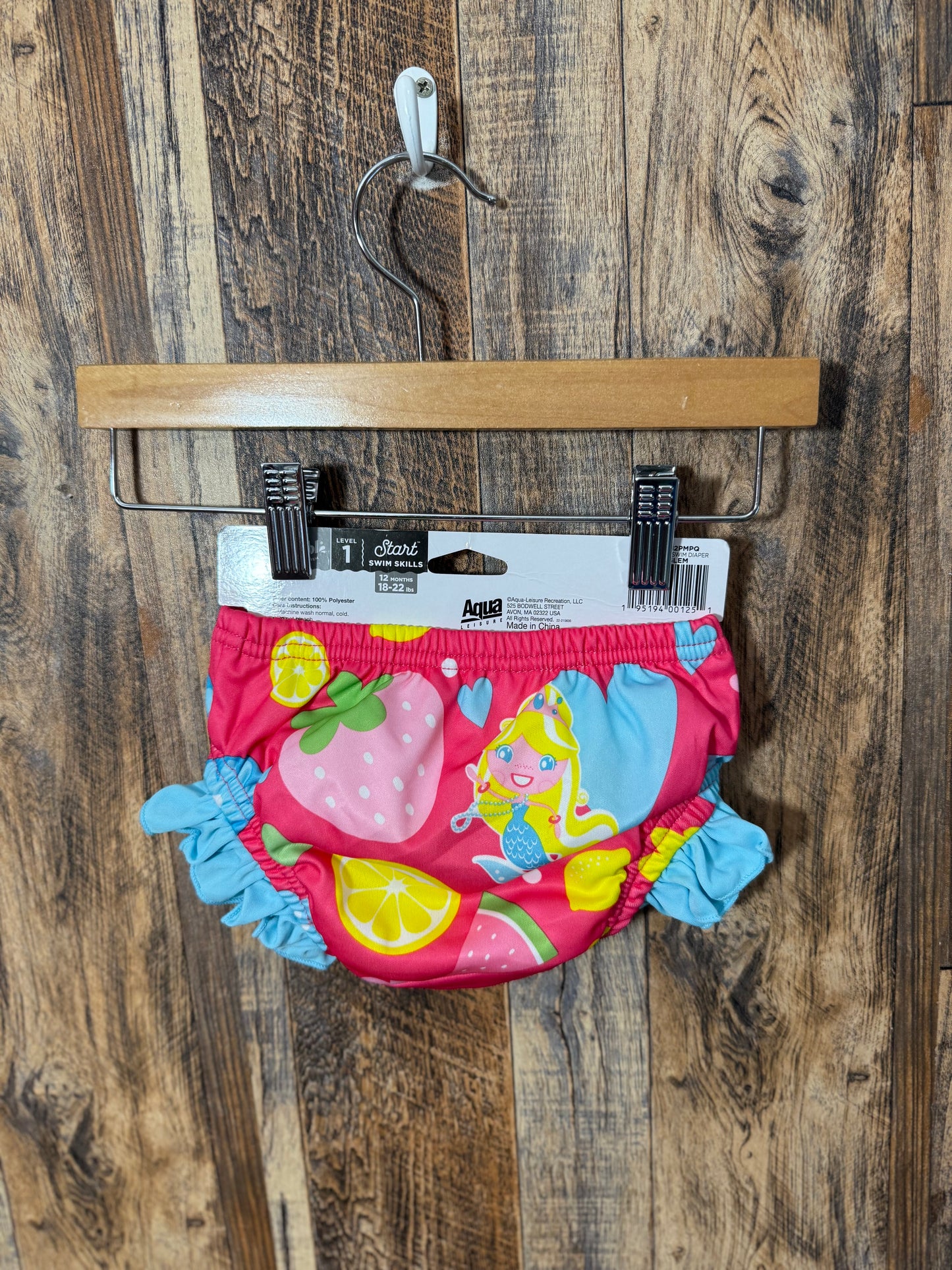 Swim diaper NWT, size 12m