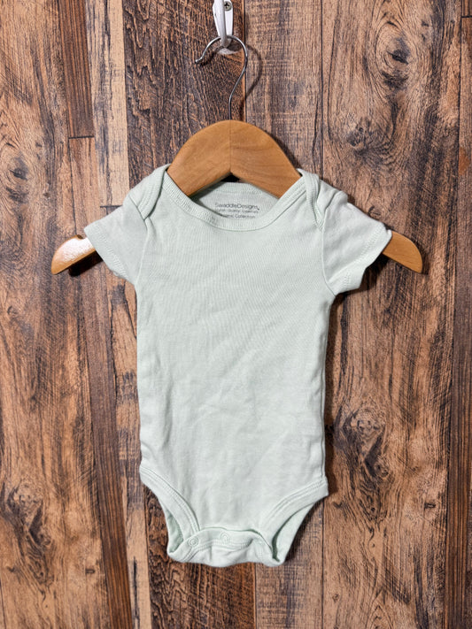 Organic cotton onesie, size 3m