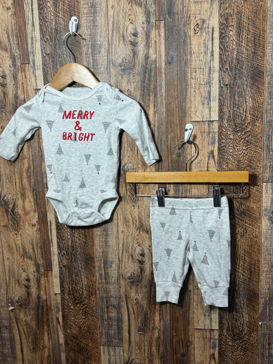 2pc holiday set, size 3m