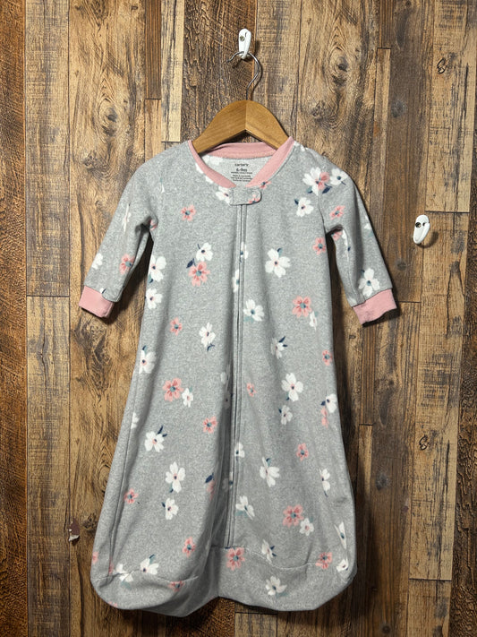 Fleece sleep sack, size 6-9m