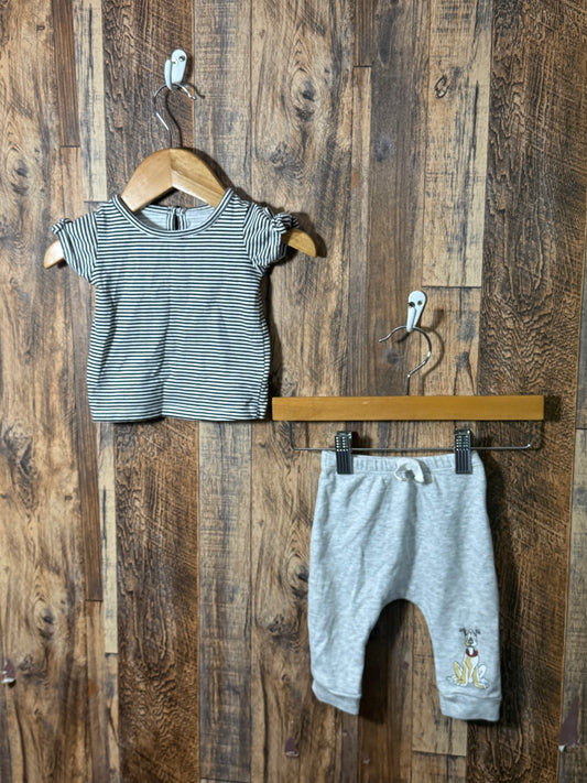 2pc set, size 0-3m