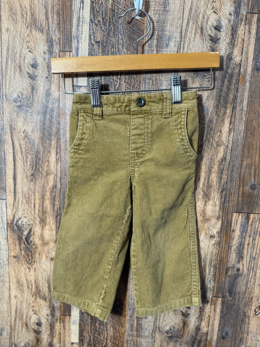 Corduroy pants, size 18m