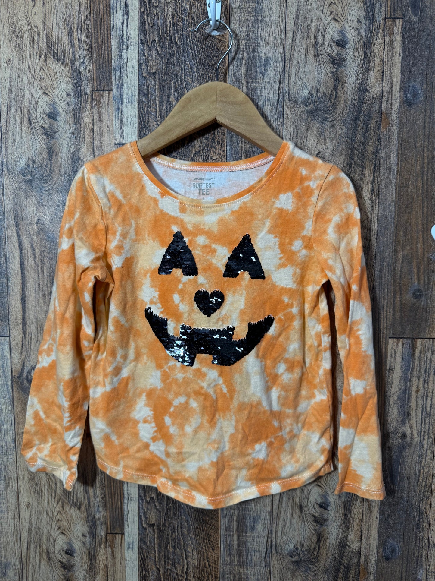 LS Halloween shirt, size 5