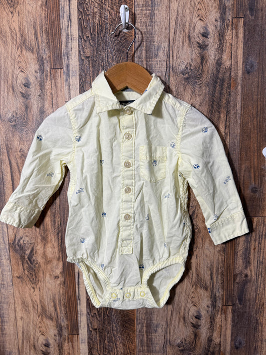 LS button up, size 9-12m