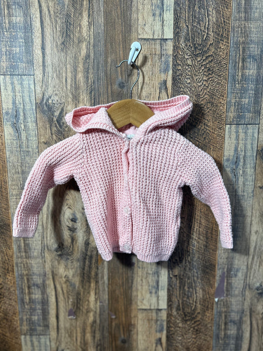 Button up sweater, size 6m