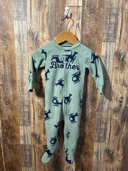 Fleece sleeper, size 9m