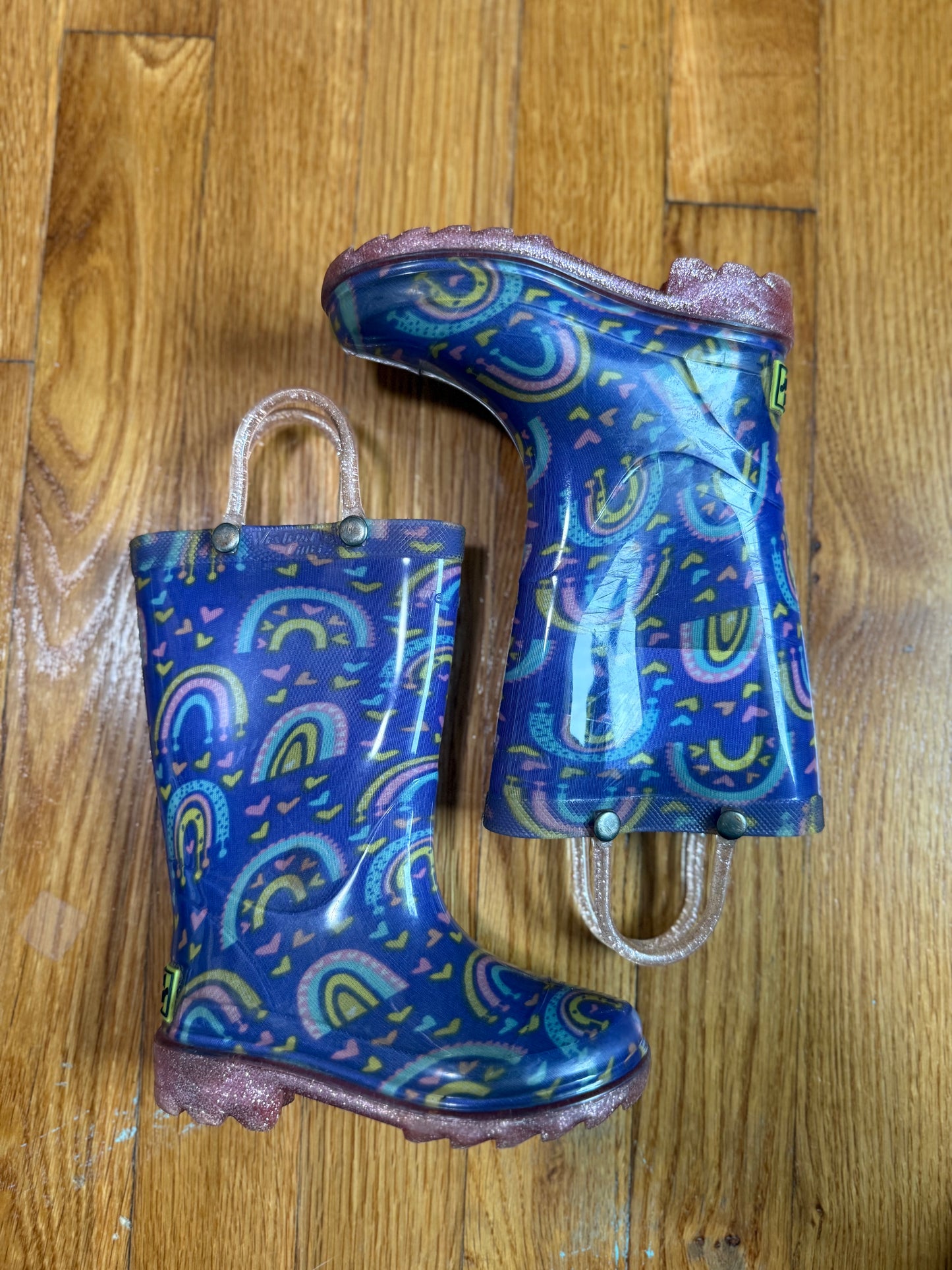 Rain boots, size 6
