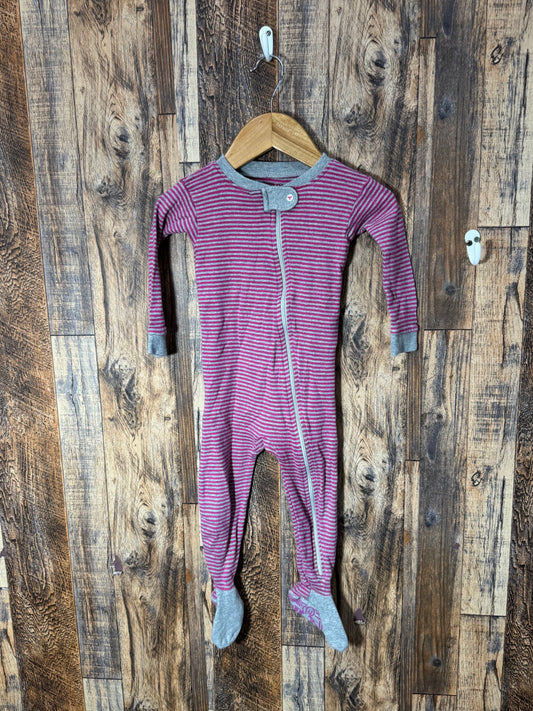 Organic cotton pajamas, size 12m