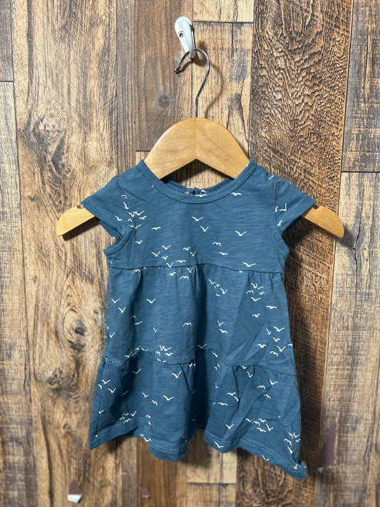 Organic cotton Dress, size 3m