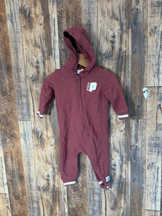 Hooded romper, size 3m
