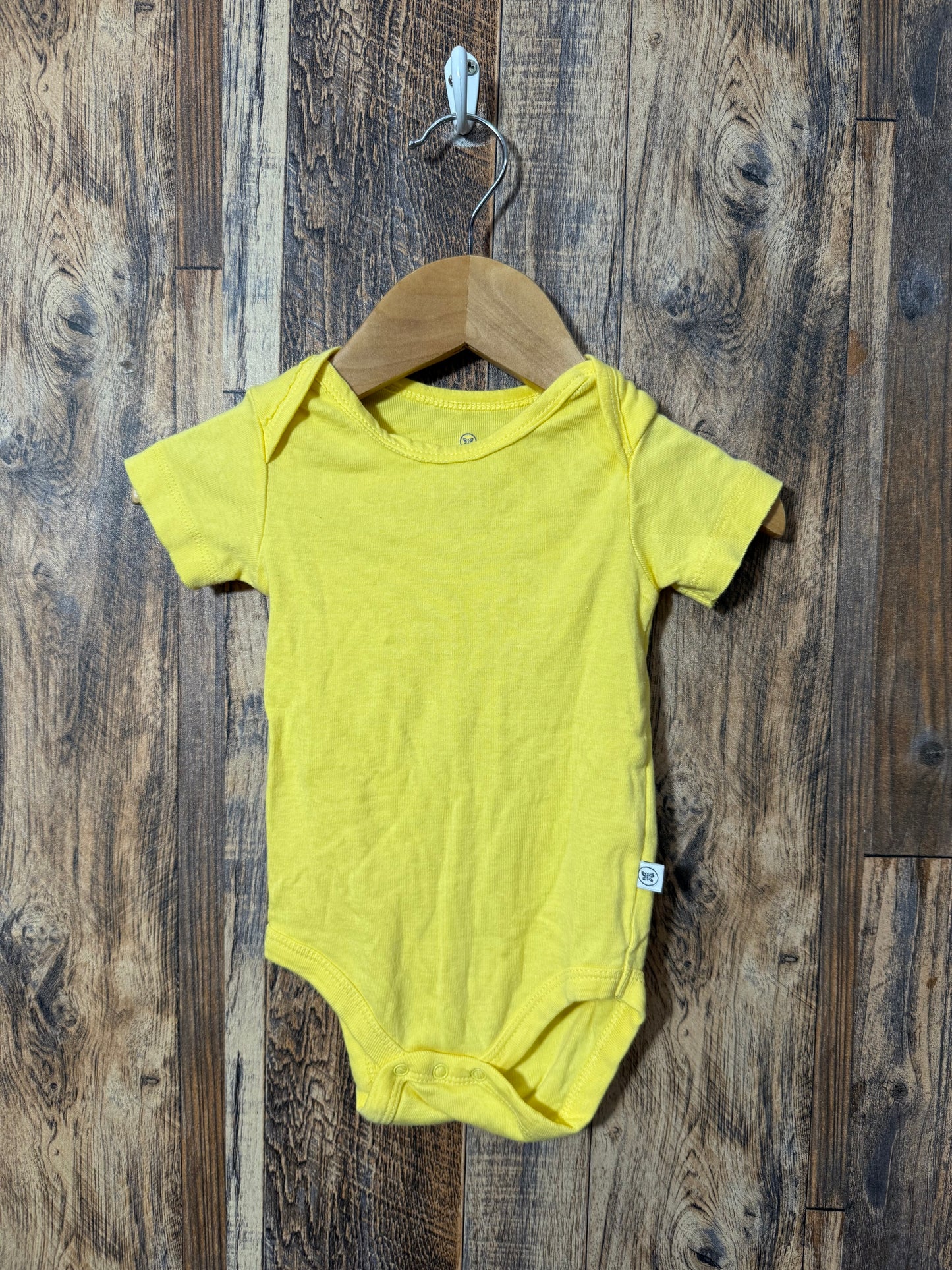 Organic cotton onesie, size 3-6m