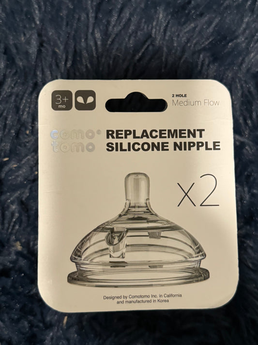2pk como tomo 3+m nipple replacement