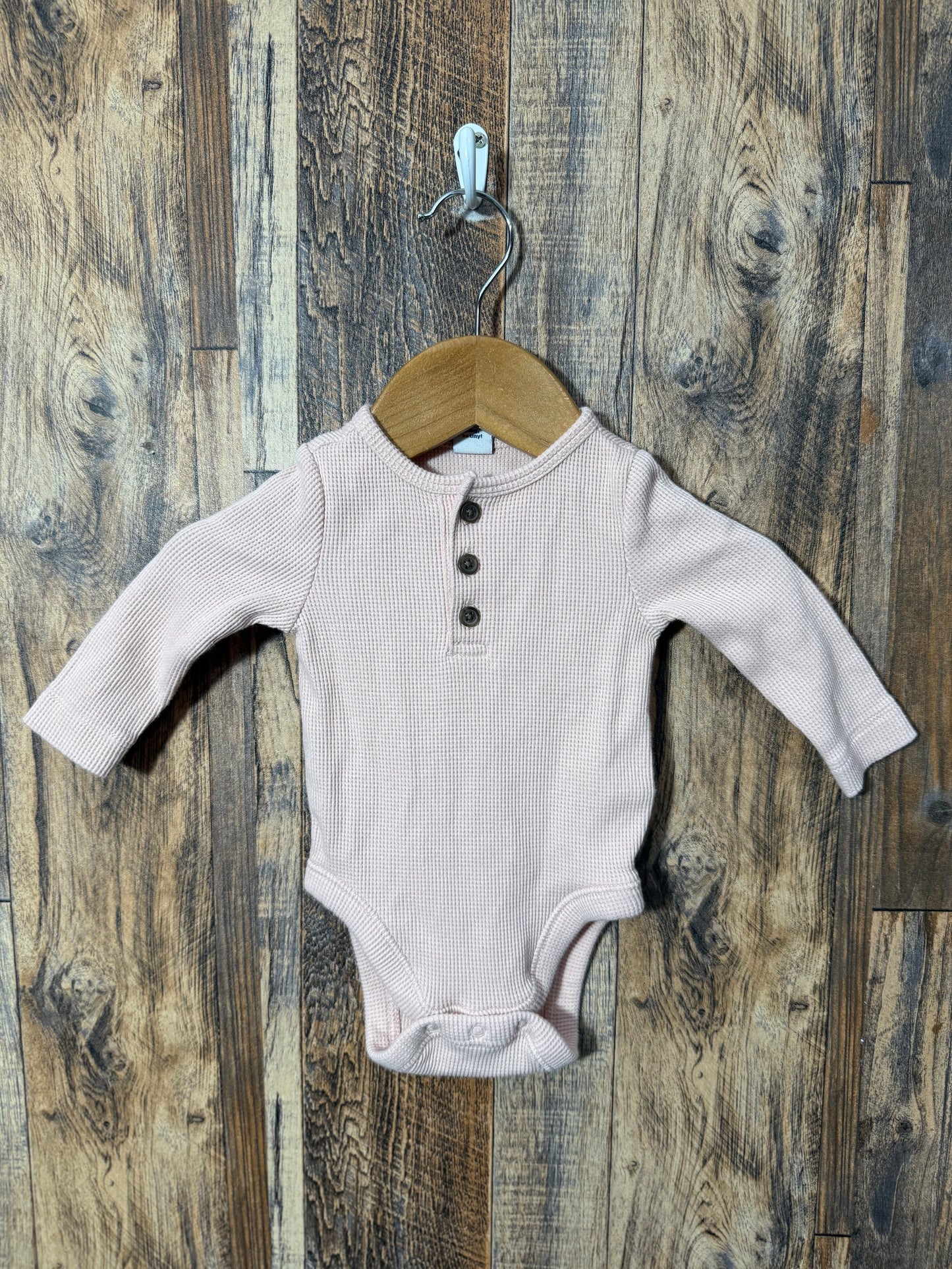 LS shirt, size 0-3m