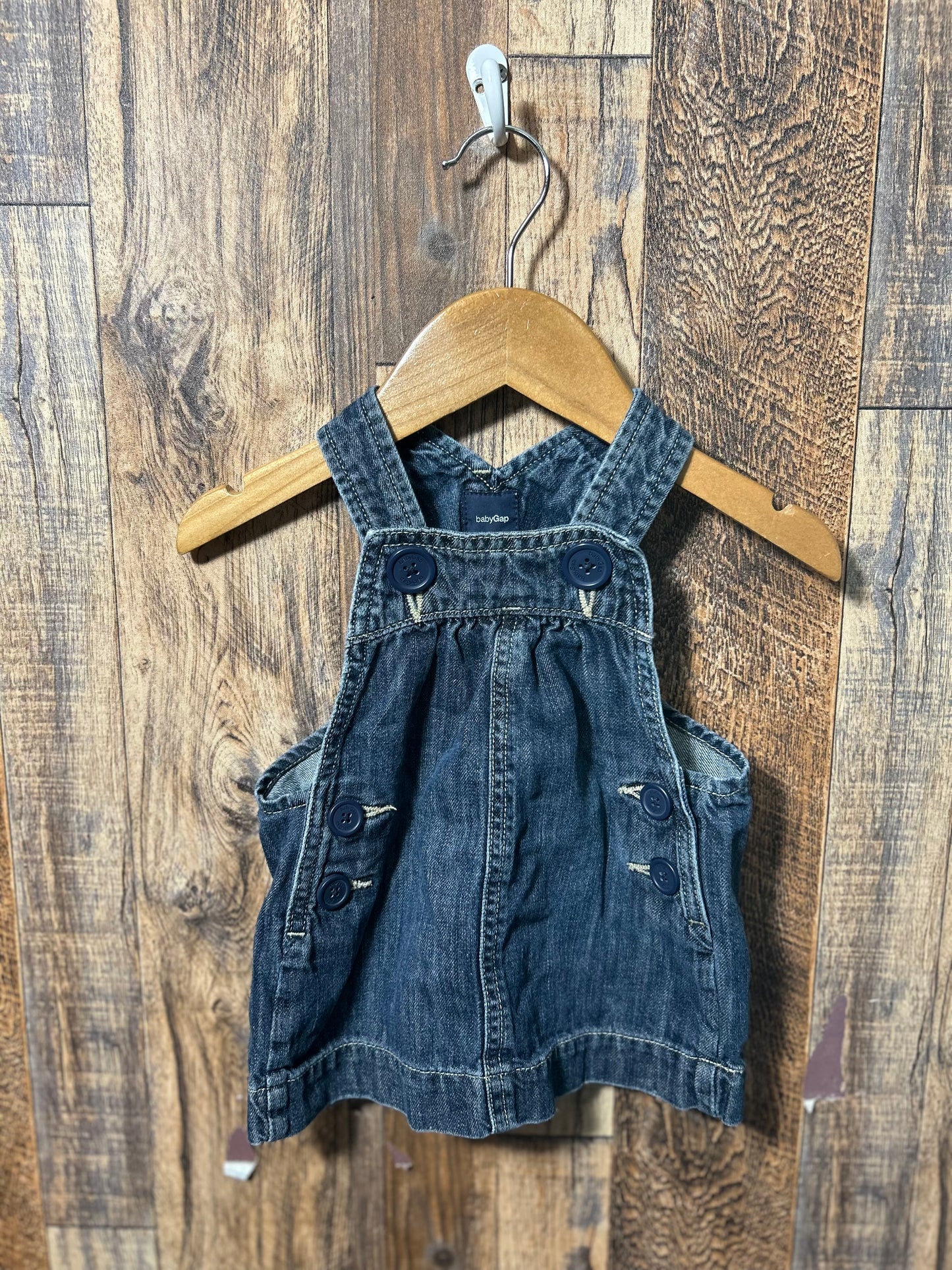 Overall dress, size 3-6m