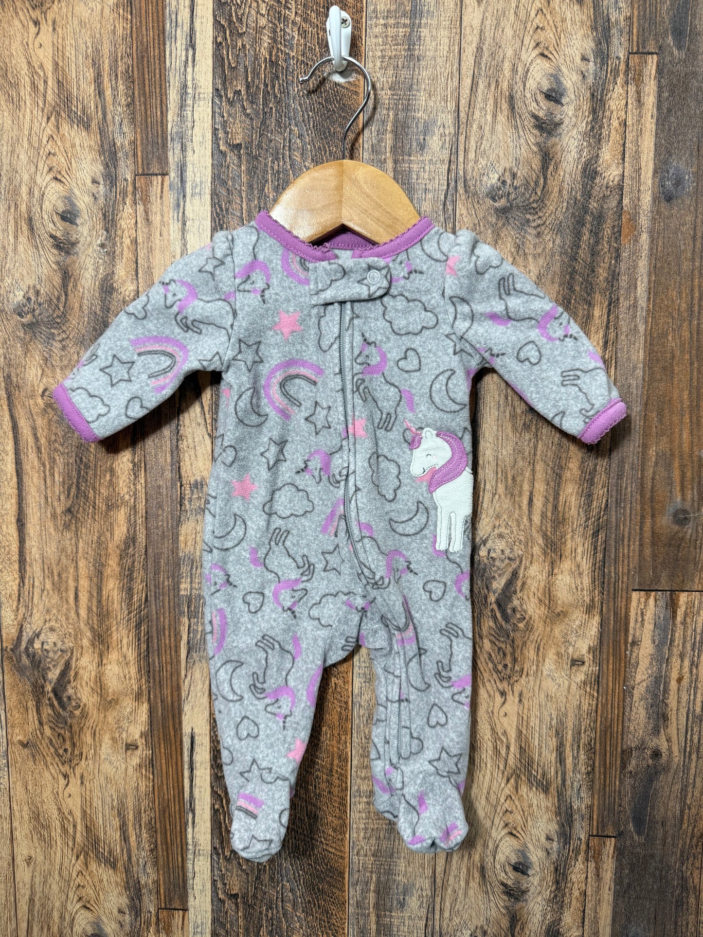 Fleece sleeper, size NB