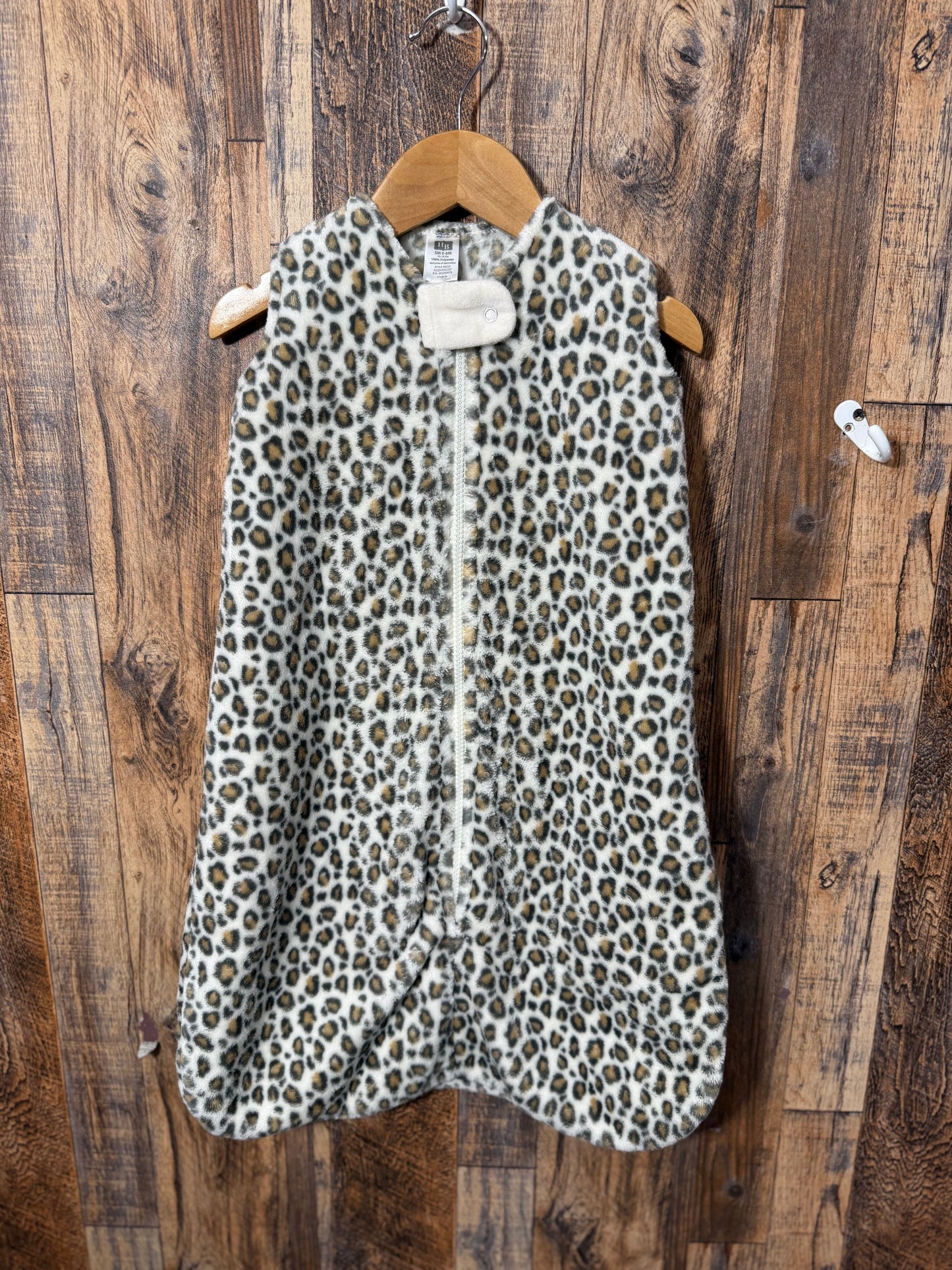 Fleece sleep sack, size 0-6m