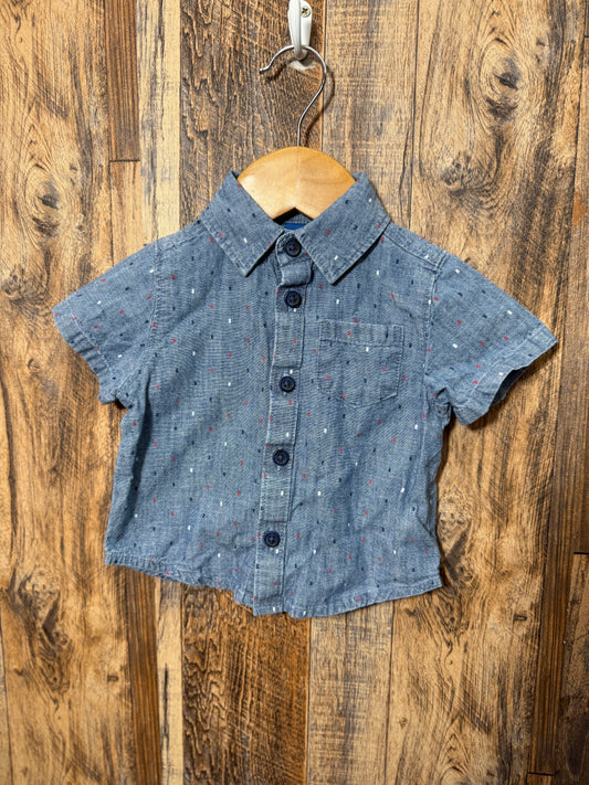 Button up, size 3-6m