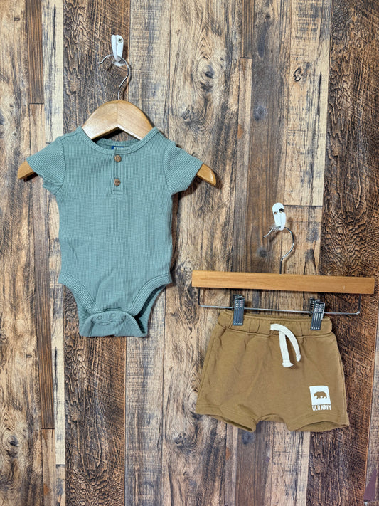 2pc set, size 0-3m