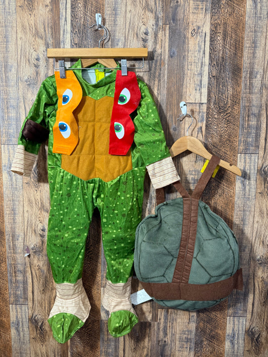 Ninja turtle Halloween costume, size 2t-3t