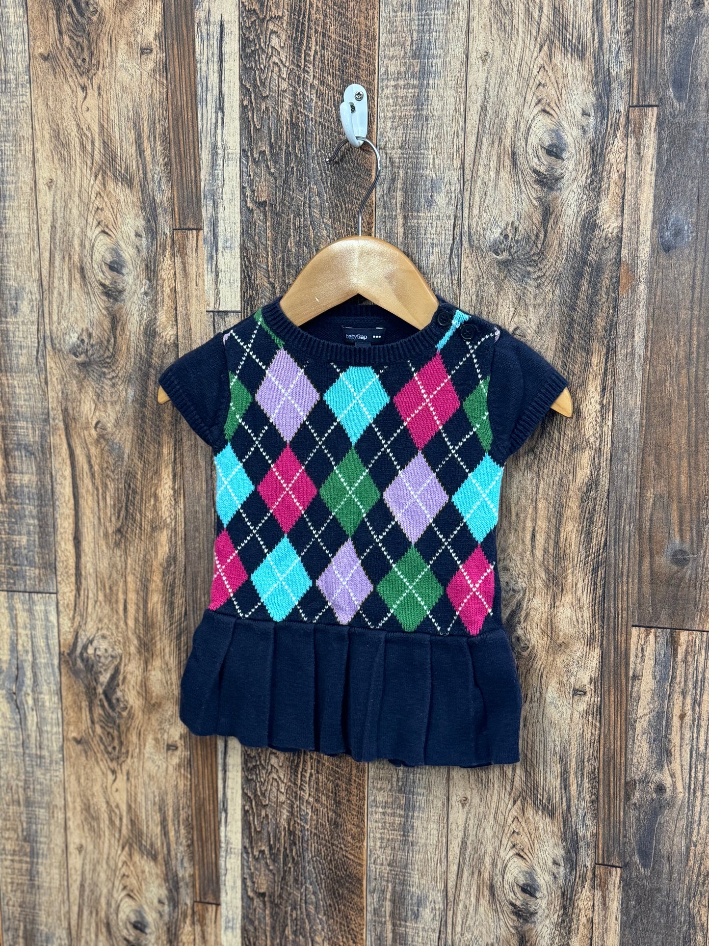 Sweater dress, size 3-6m