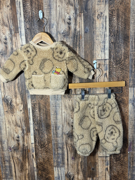 Fuzzy 2pc set, size 0-3m