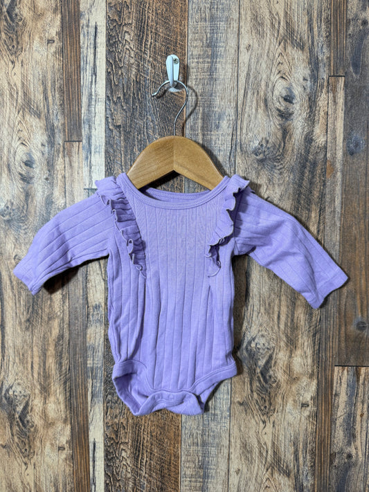 LS organic cotton shirt, size NB