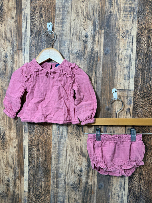 2pc set, size 6-12m