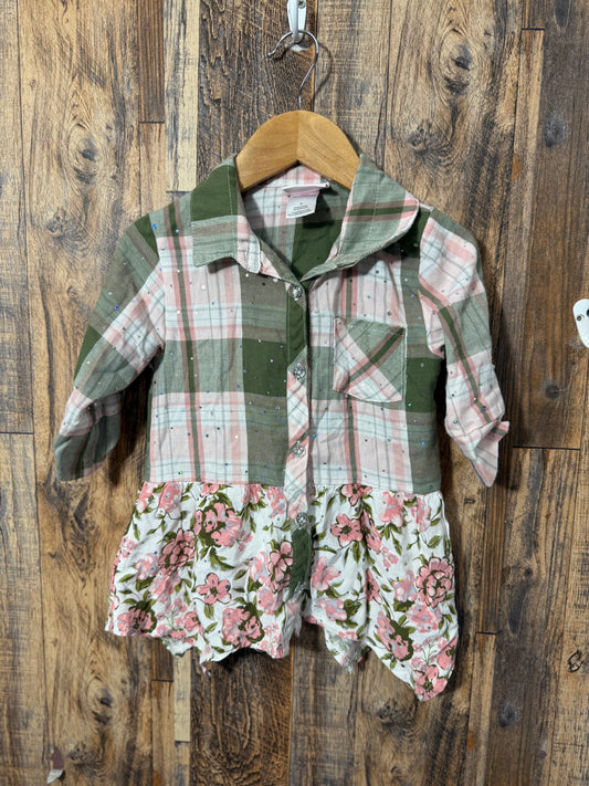 LS button up, size 5