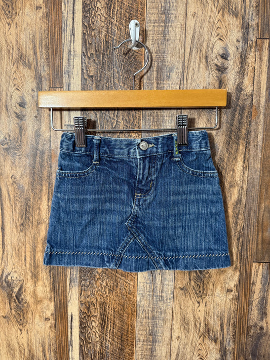 Jean skirt, size 2t