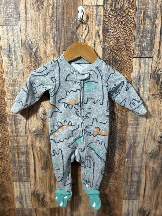 Fleece sleeper, size 3m