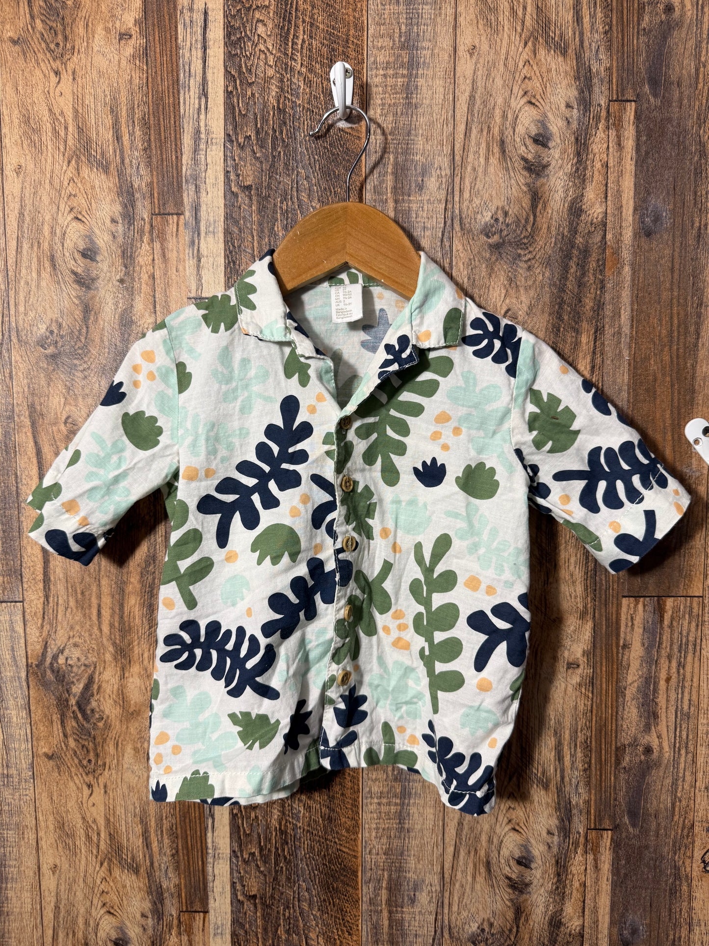 Button up, size 2t
