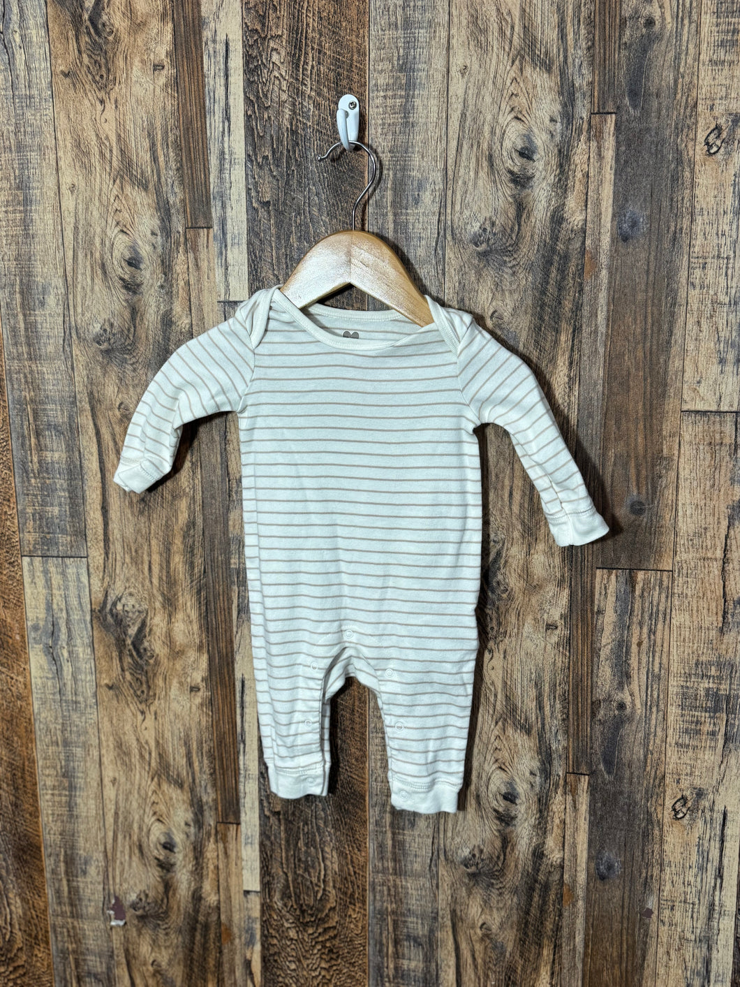 Organic cotton romper, size 0-3m