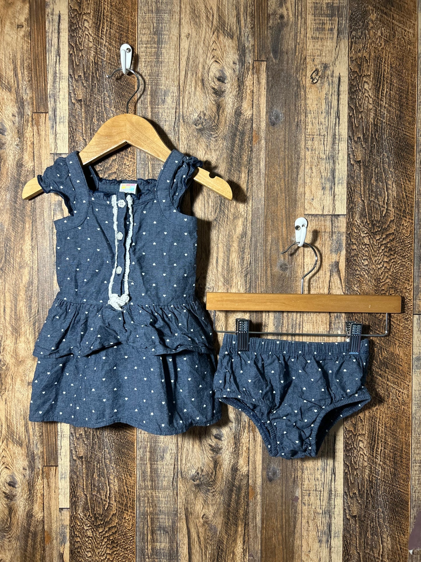 Dress w/ lollies, size 6-9m