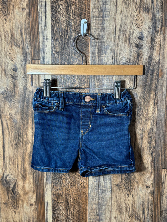 Jean shorts, size 3t