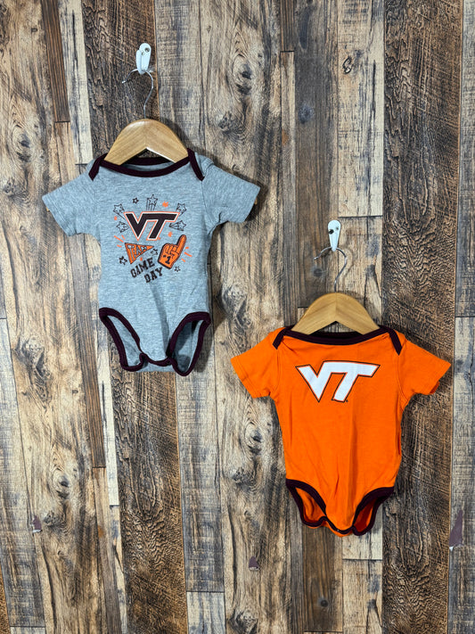 2pc VT onesie set, size 3-6m