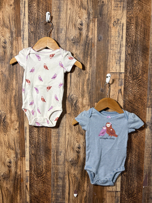 2pc onesie set, size 3m