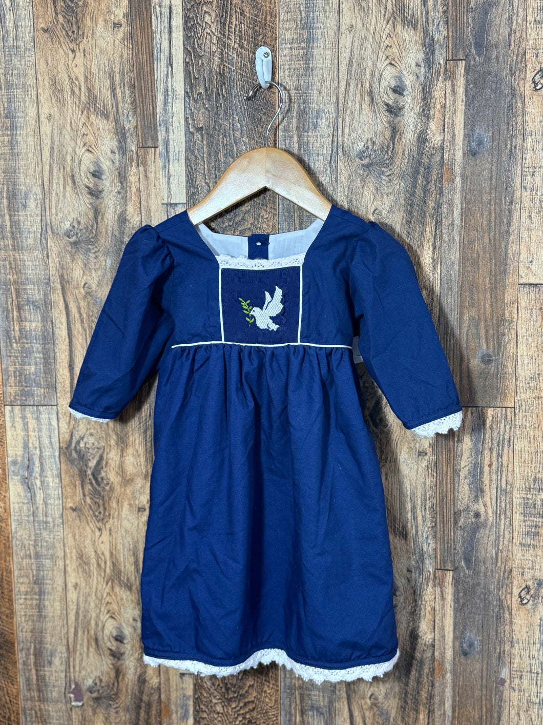 Smocking dress, size 24m