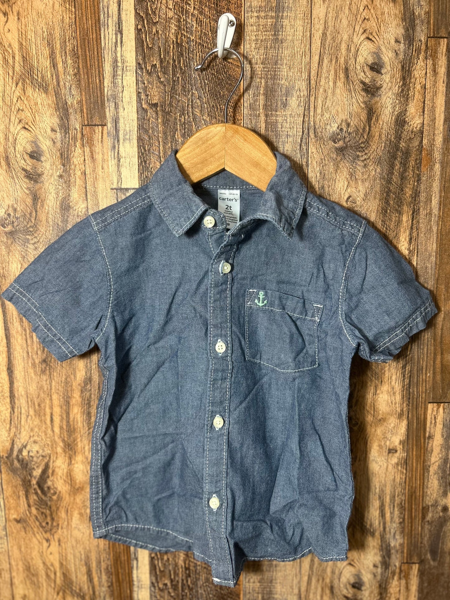 Button up, size 2t