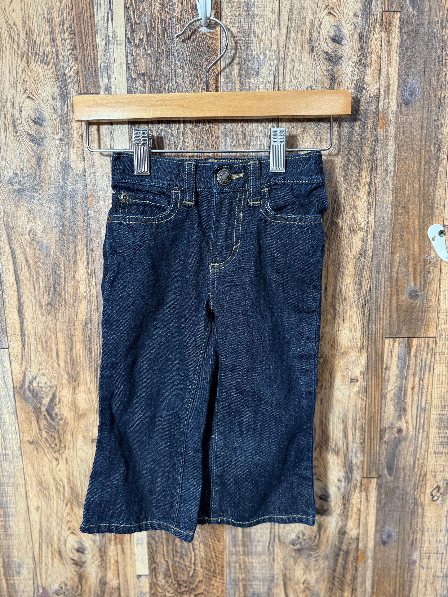 Boot cut jeans, size 18-24m