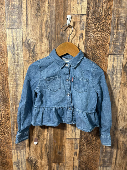 LS button up, size 3t