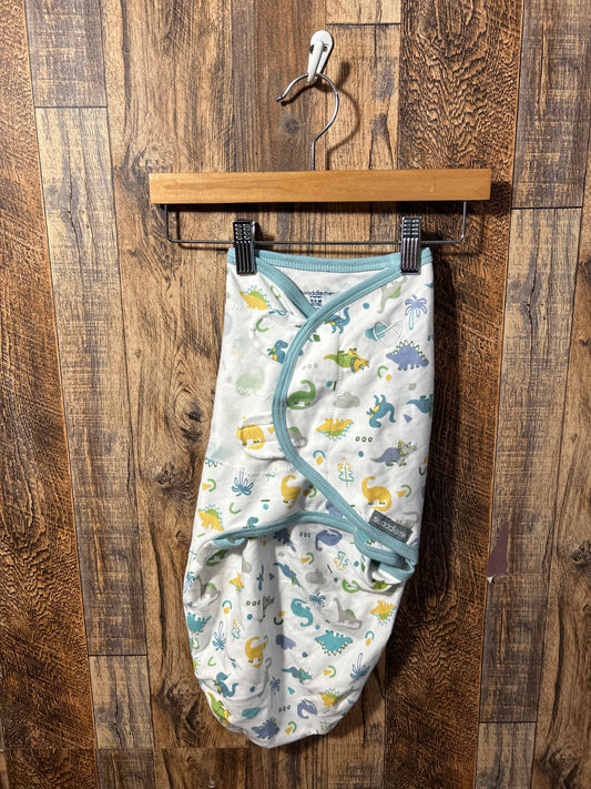Dinosaur swaddle, size 0-3m