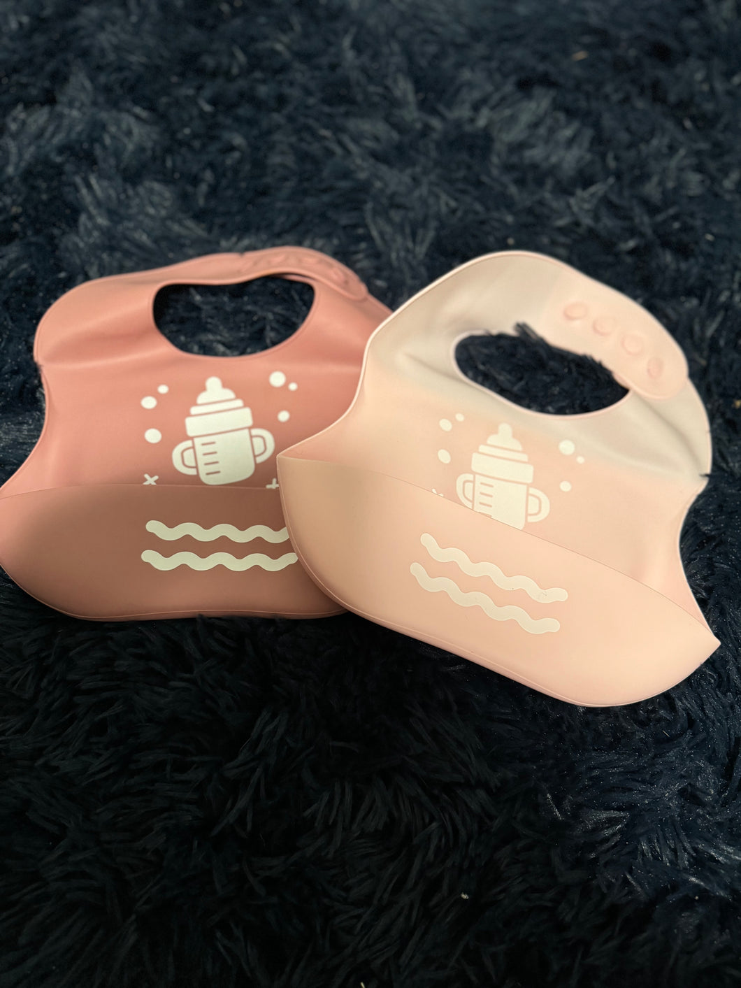 2pc silicone bib set