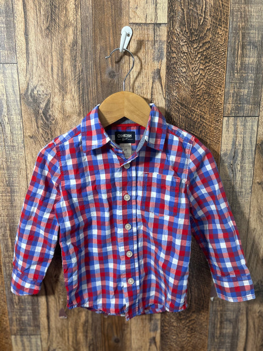 LS button up, size 2t