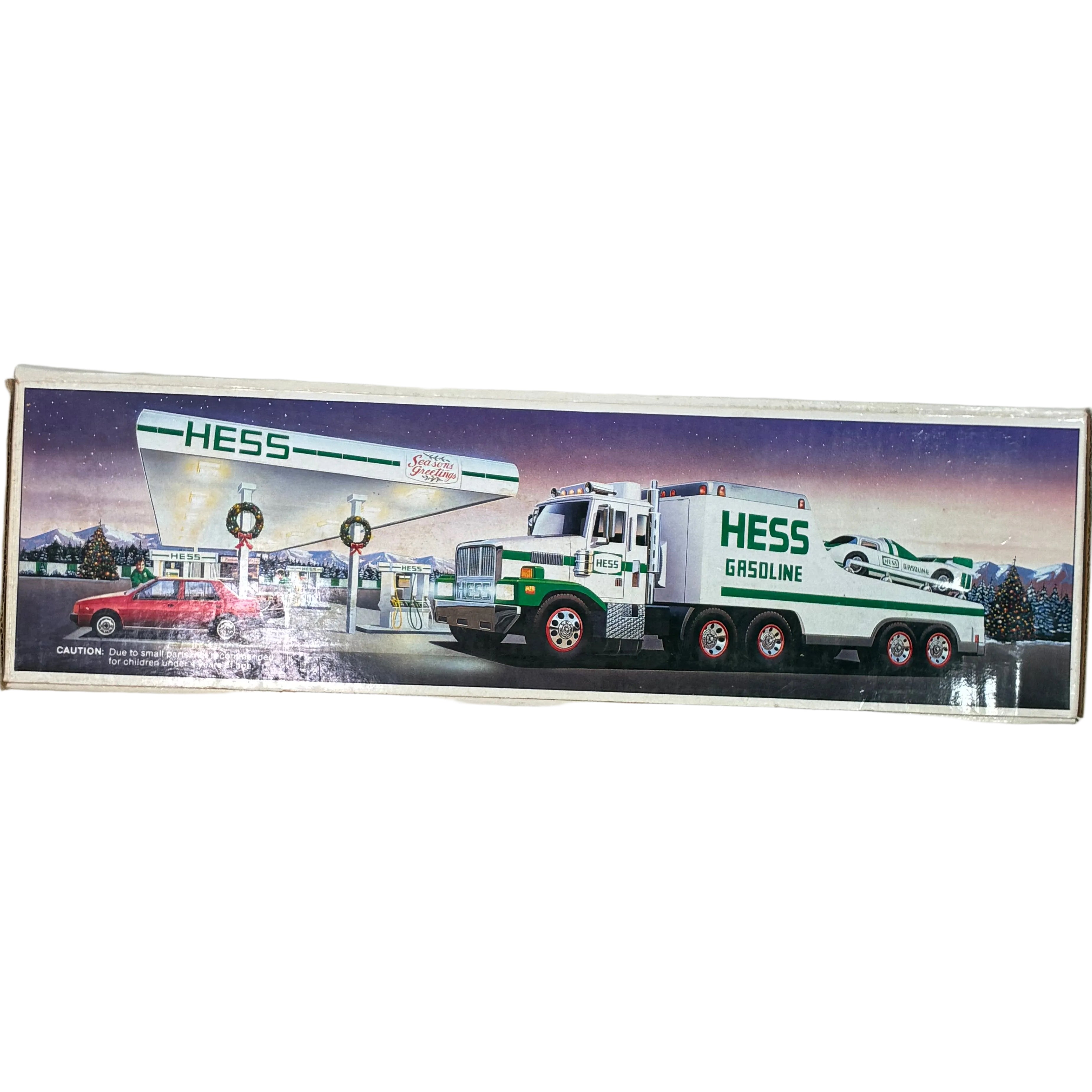 Vintage Hess 1988 Truck and Racer