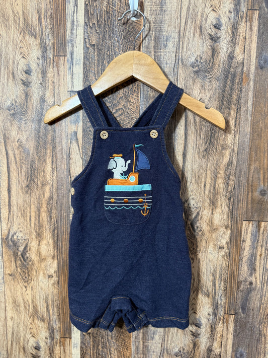 Overall romper, size 12m