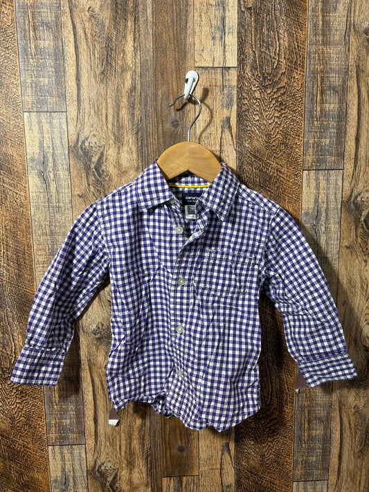 LS button up, size 2t