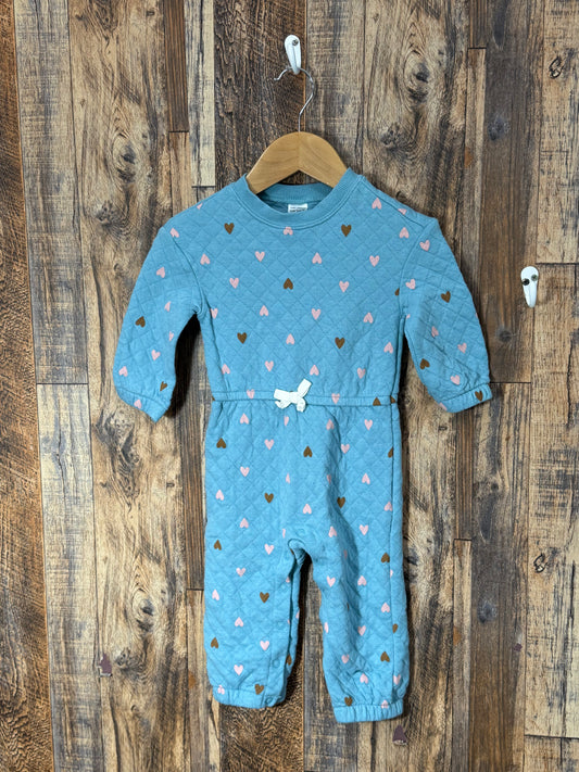Sweatshirt Romper, size 12m