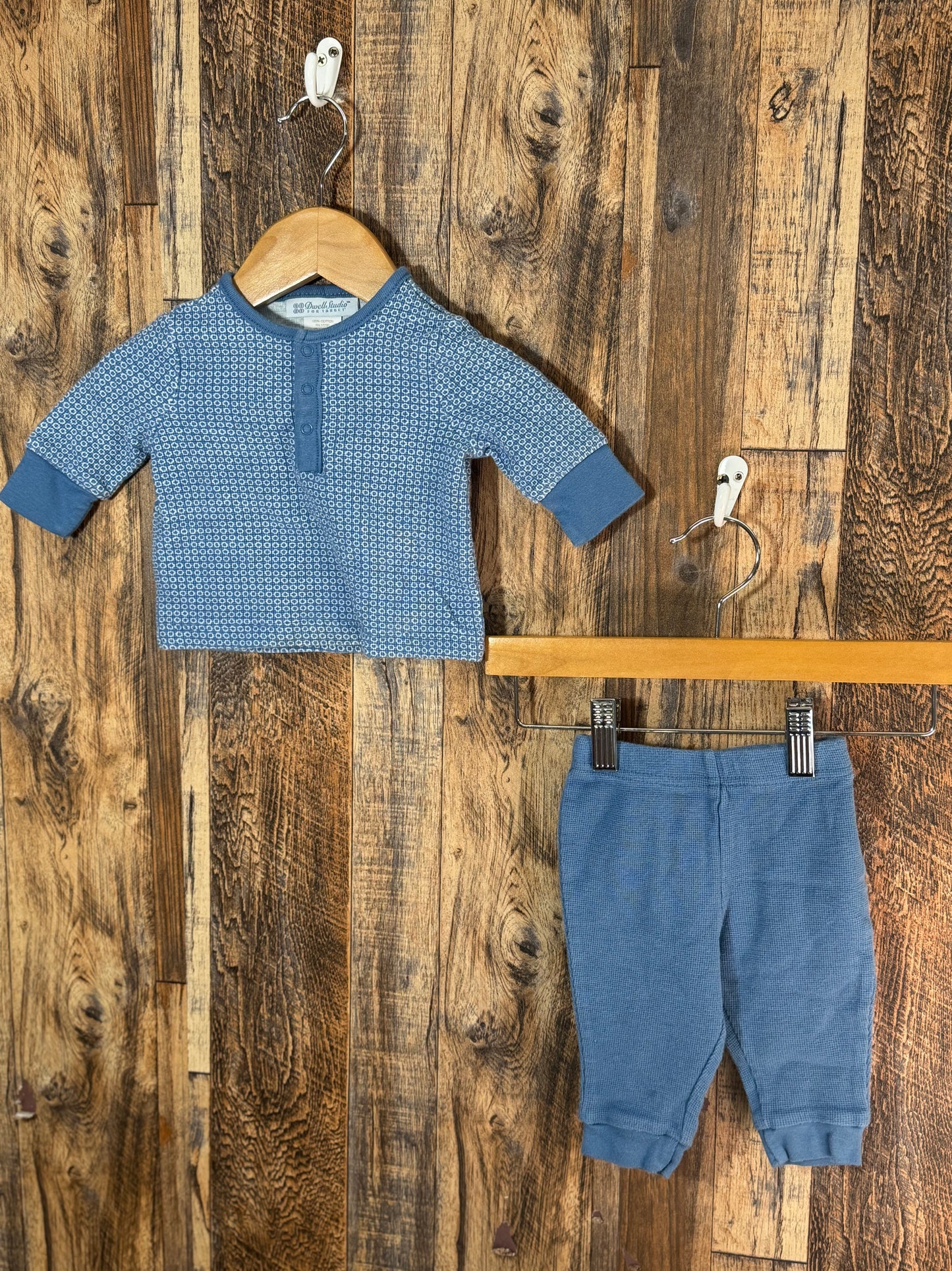 2pc set, size 3-6m